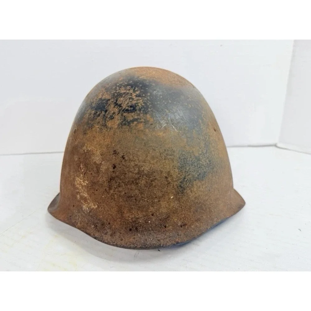 WWII Soviet SSh-39 Steel Combat Helmet Relic Original Liner Red Army RKKA